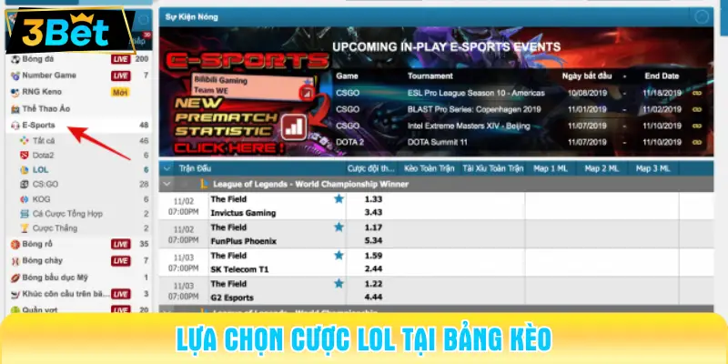 cá độ lol 3