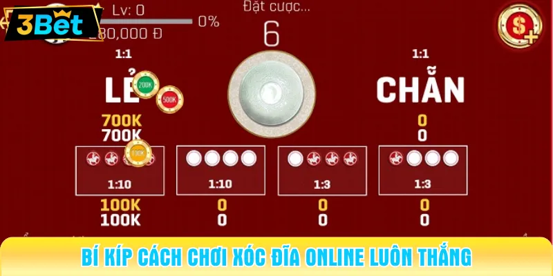 Tận dụng các mẹo cách chơi xóc đĩa online luôn thắng