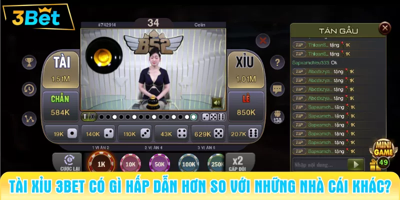 tài xỉu 3bet