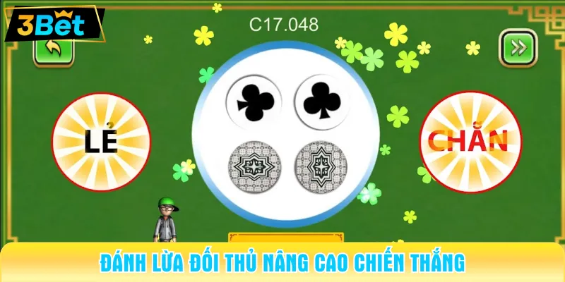 Chiến thuật xóc đĩa bịp không cần đồ bluff đối thủ